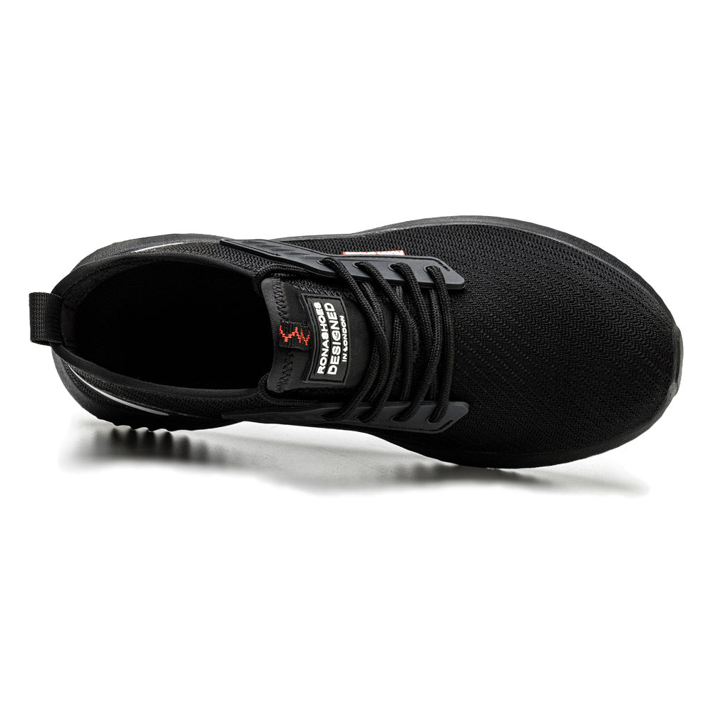 Zeta Black Steel Toe Cap Waterproof Safety Trainers