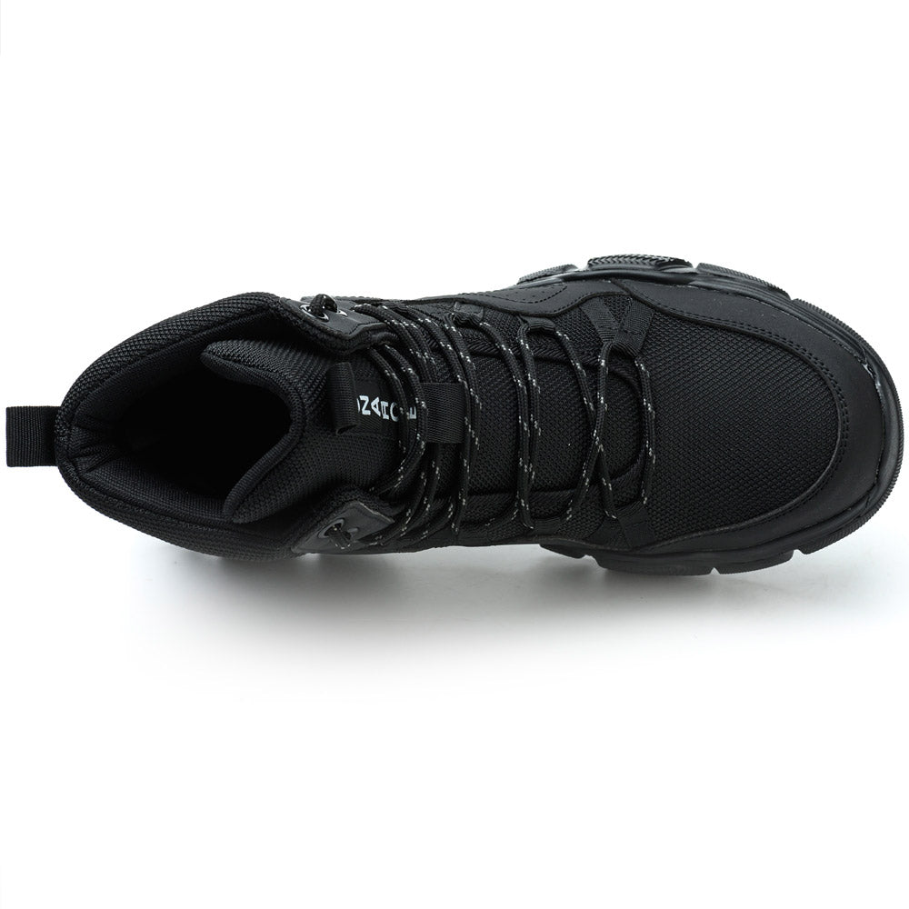 Safety Boots Steel Toe Cap Work Boots Mens Safety Shoes Site Boots  Waterproof┃Atlas Black – Rona Shoes