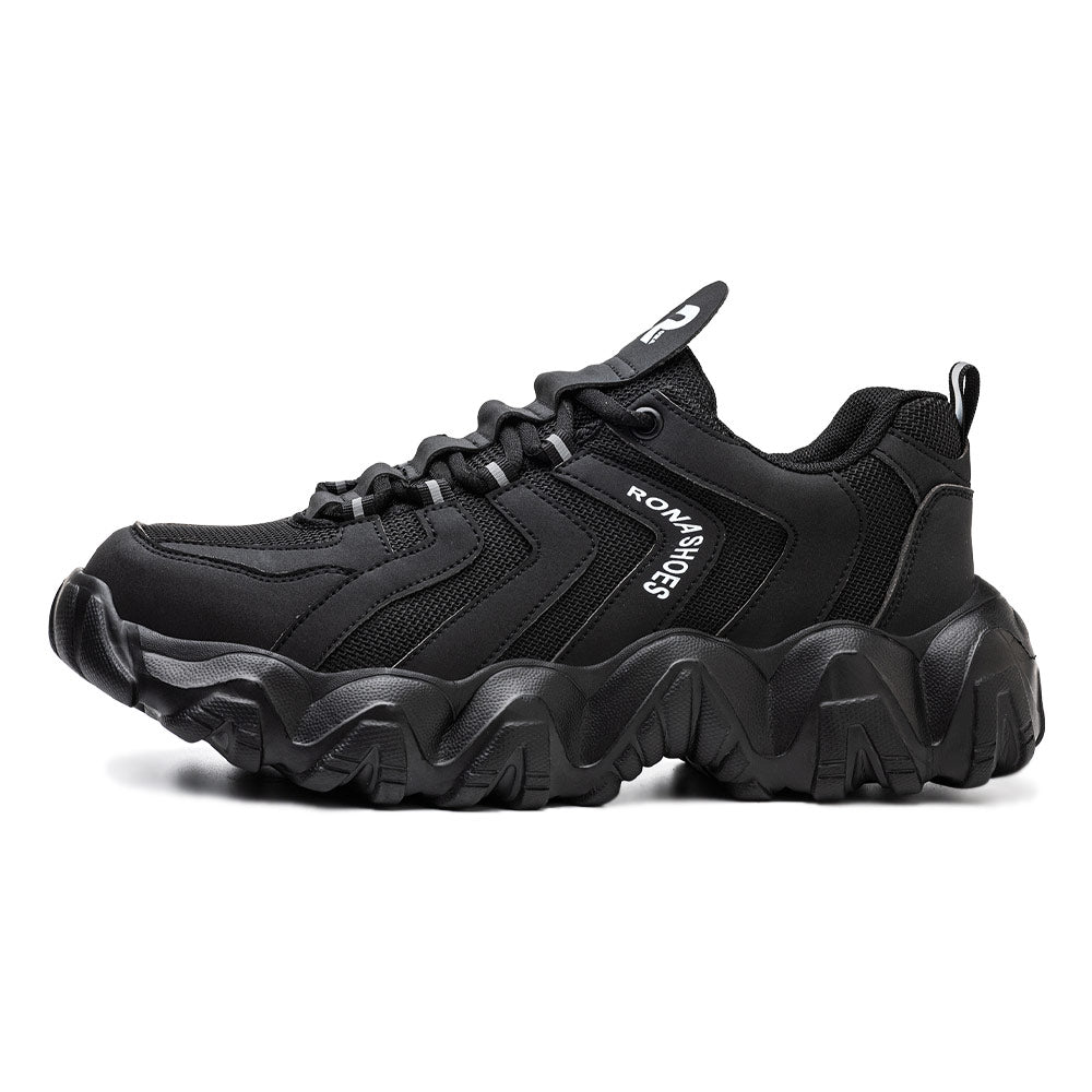 Safety Shoes Steel Toe Cap Shoes Work Shoes Comfortable and Light Safety Trainers Slip and Oil Resistant For Men Women and Ladies Uranus Black